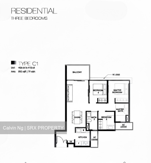 Kingsford Waterbay (D19), Apartment #504448561